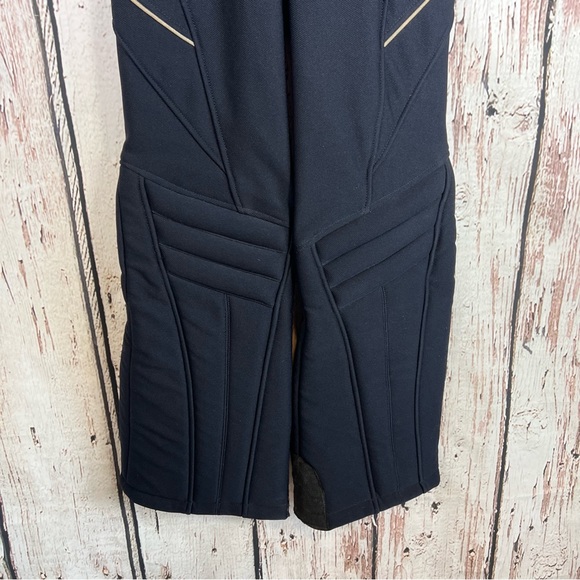 🎉HP🎉 Vintage Reebok RARE HTF Ski Snow Bib Overalls Fitted Flare Pants XS - Picture 8 of 16